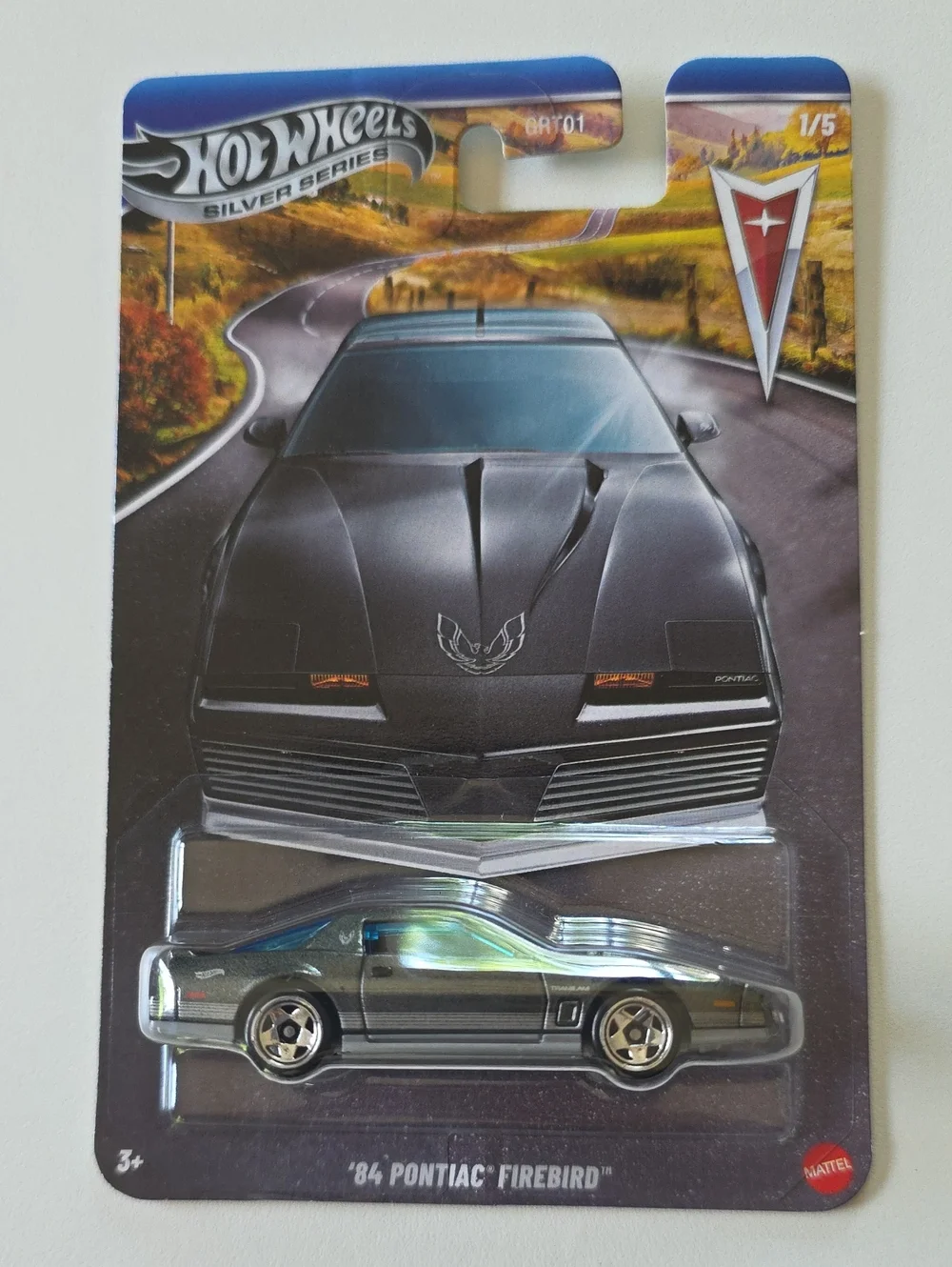 Hot Wheels Silver Series - Pontiac Die-Cast Cars GTO, Firebird, Bonneville